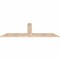 Ekena Millwork Portland Smooth Timber Gable Bracket, Douglas Fir, 72"W x 24"H x 1 1/2"D x 5 1/2"F, 8/12 Pitch GBW072X24X0206POR00SDF - alternate 4